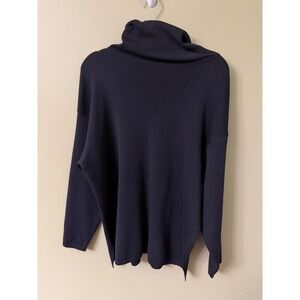 Henri Bendel Italy Extrafine Merino Wool Turtleneck Sweater Womens L